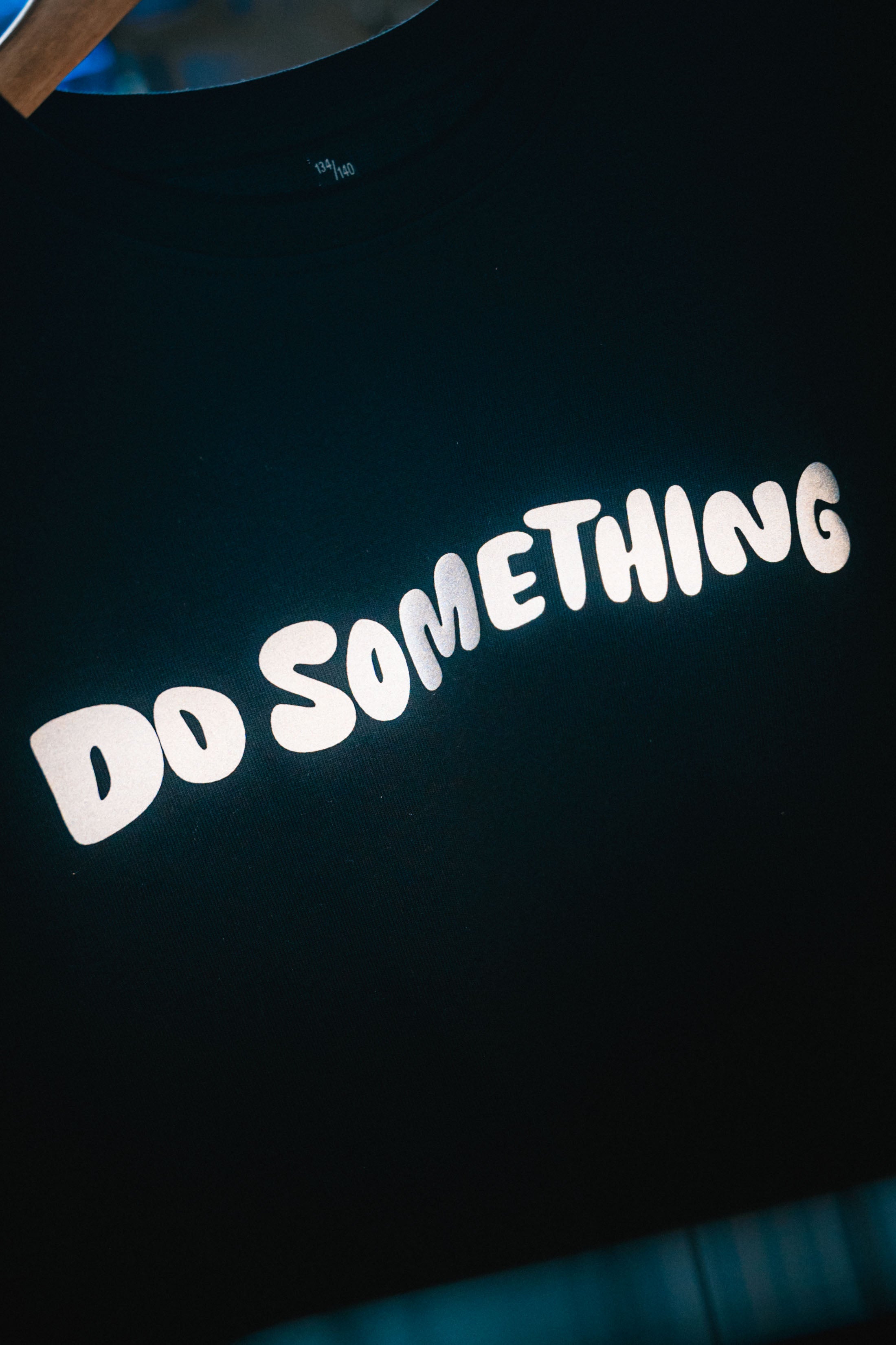 Reflektierendes Do Something Shirt - Kinder