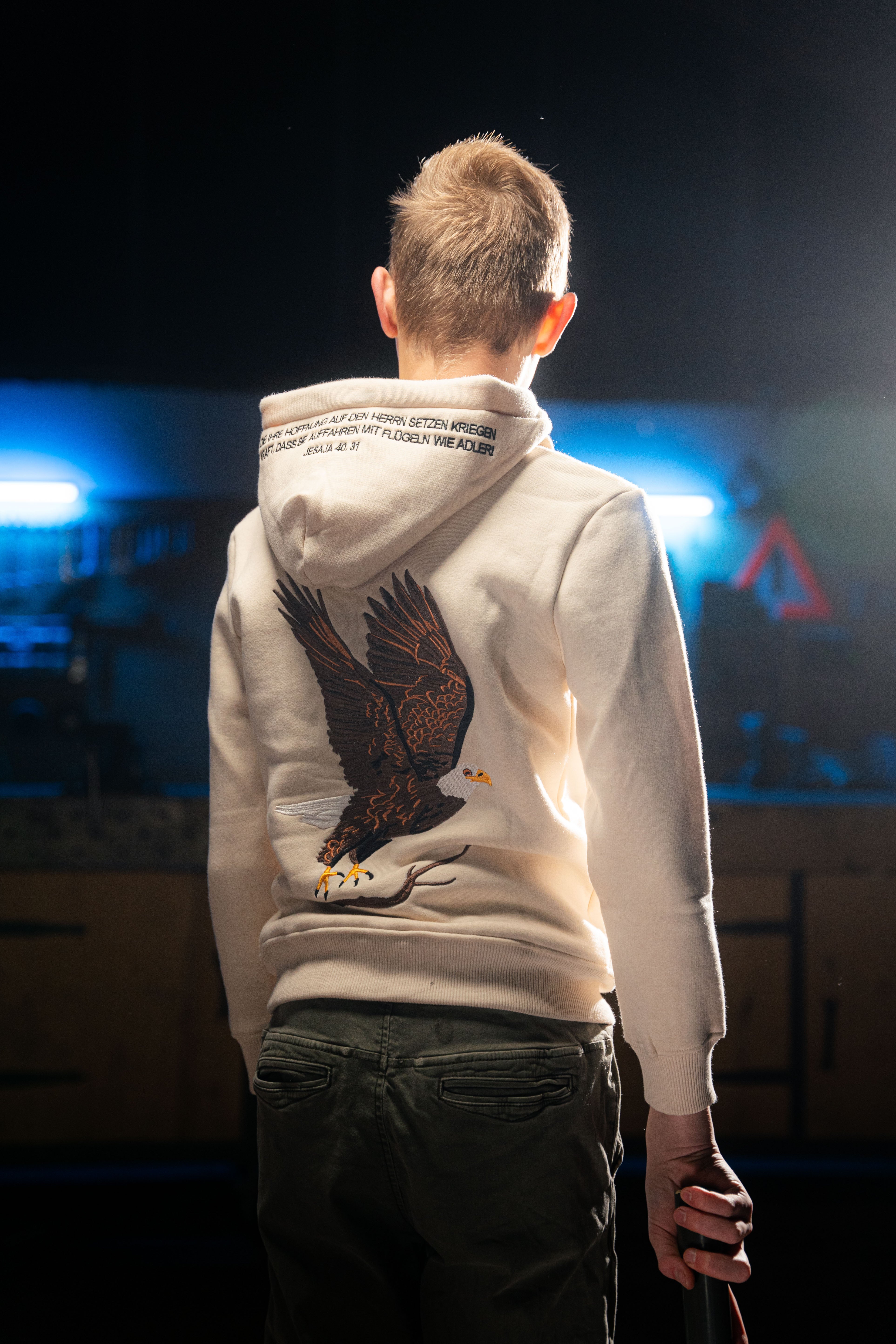 Adler Hoodie - Philipp Mickenbecker - Kinder