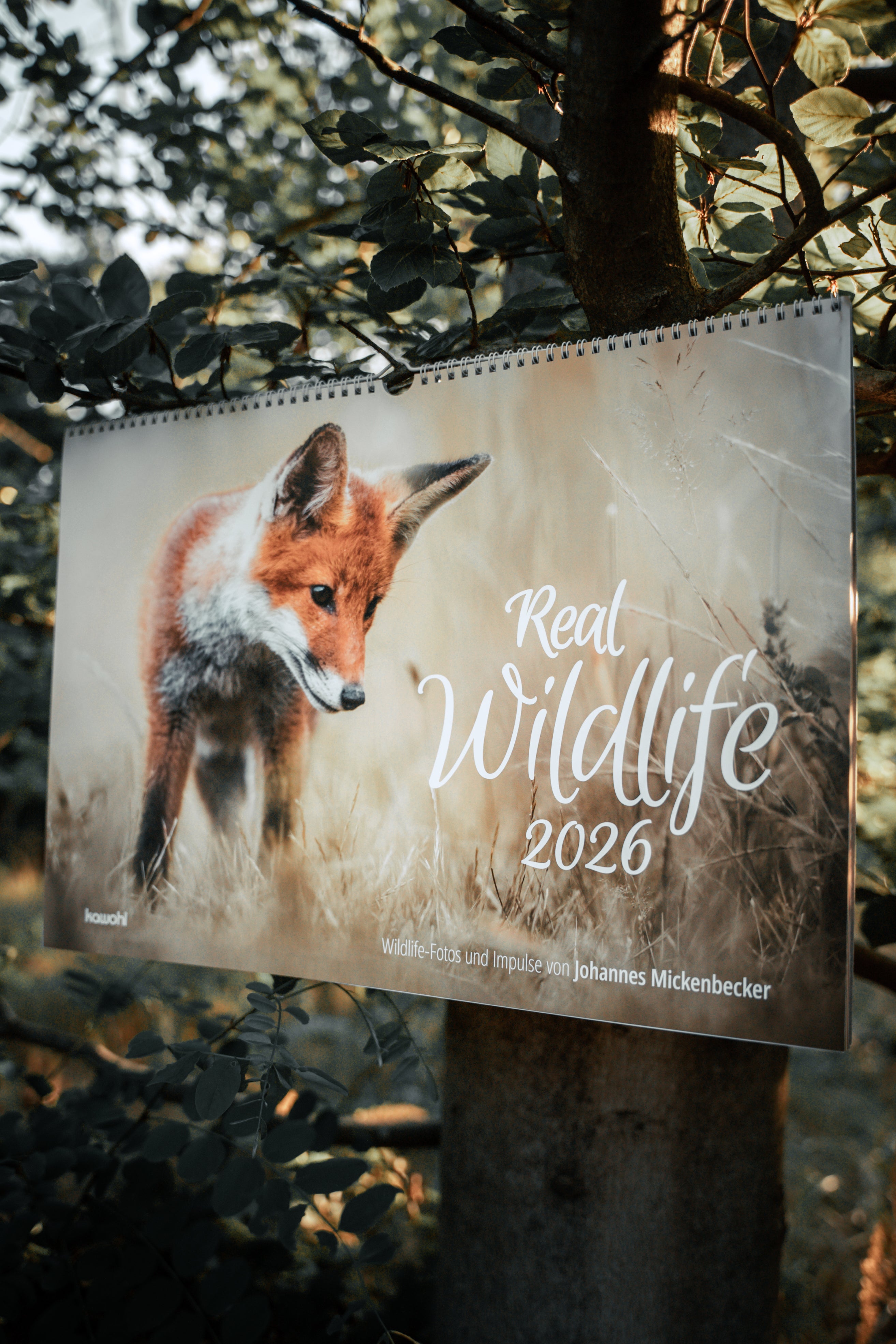 Real Wildlife 2026 - Wandkalender