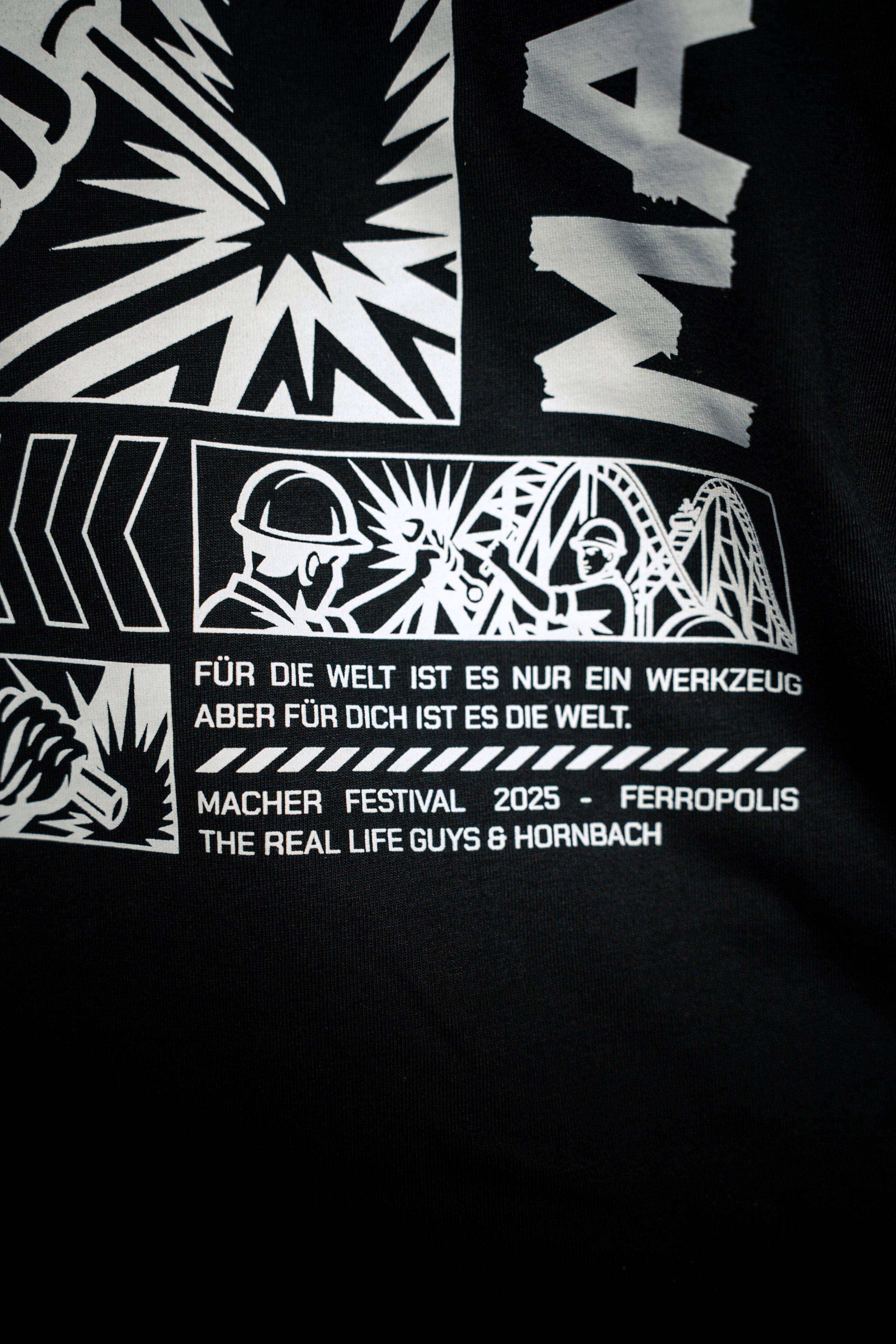 Schweißer Shirt - Limitierte MACHER FESTIVAL 2025 Edition