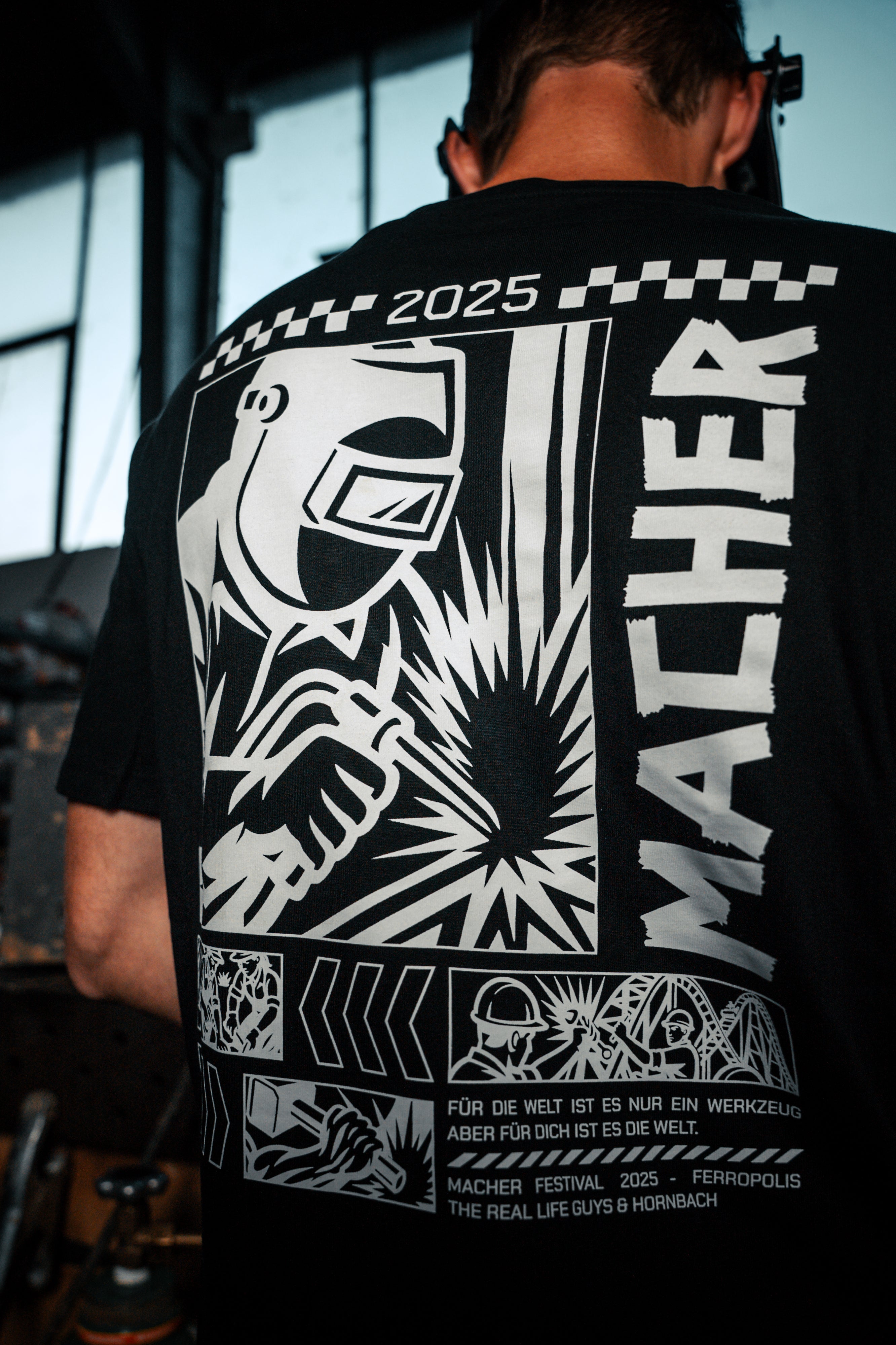 Schweißer Shirt - Limitierte MACHER FESTIVAL 2025 Edition