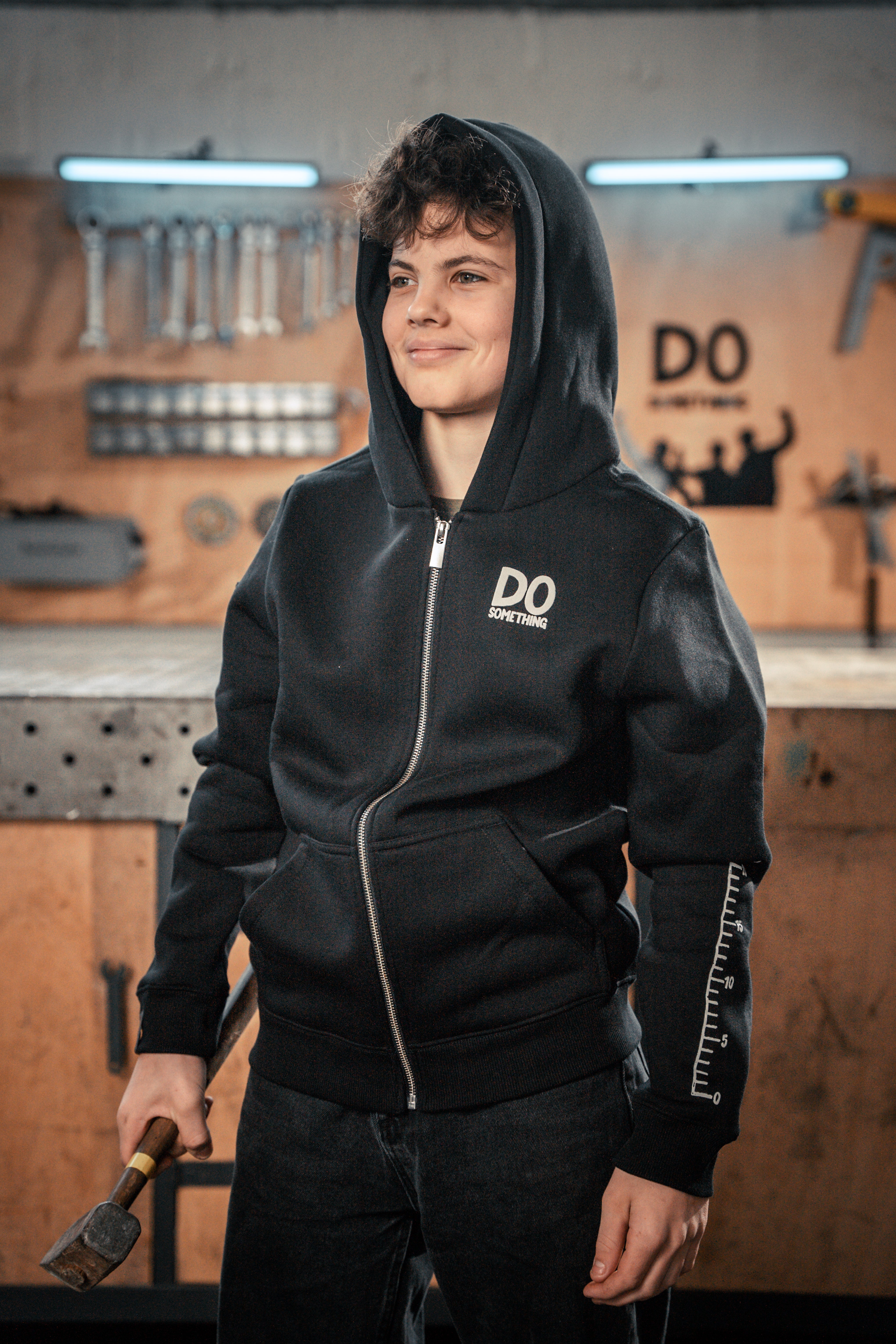 Werkzeug Zip Hoodie - Kinder