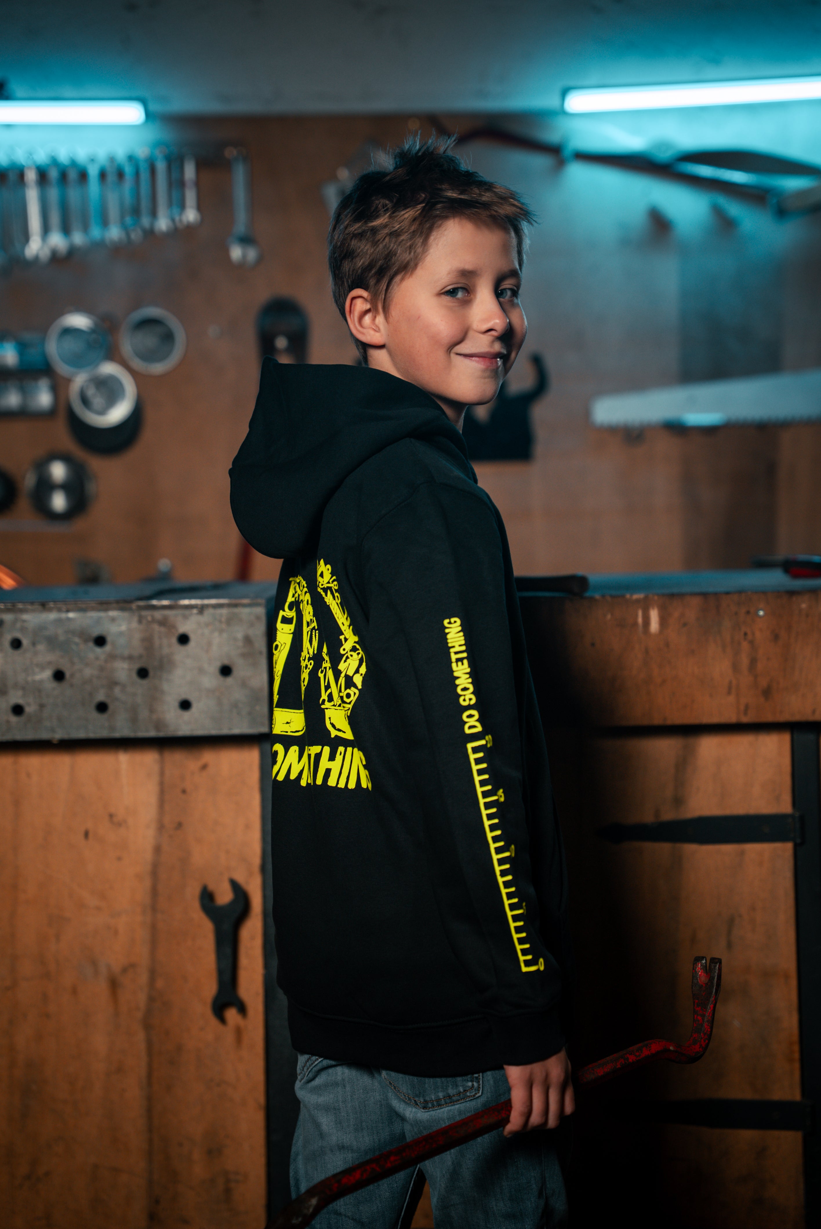 Werkzeug Hoodie – Neon Gelb (Limited Edition)