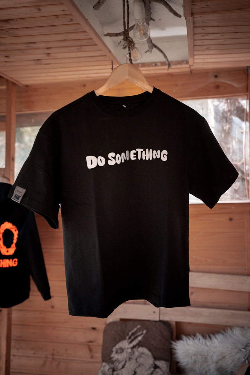 Reflektierendes Do Something Shirt - Kinder