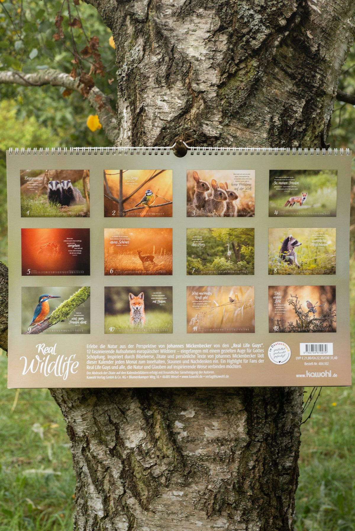 Johannes Naturfotografie - Wandkalender 2027