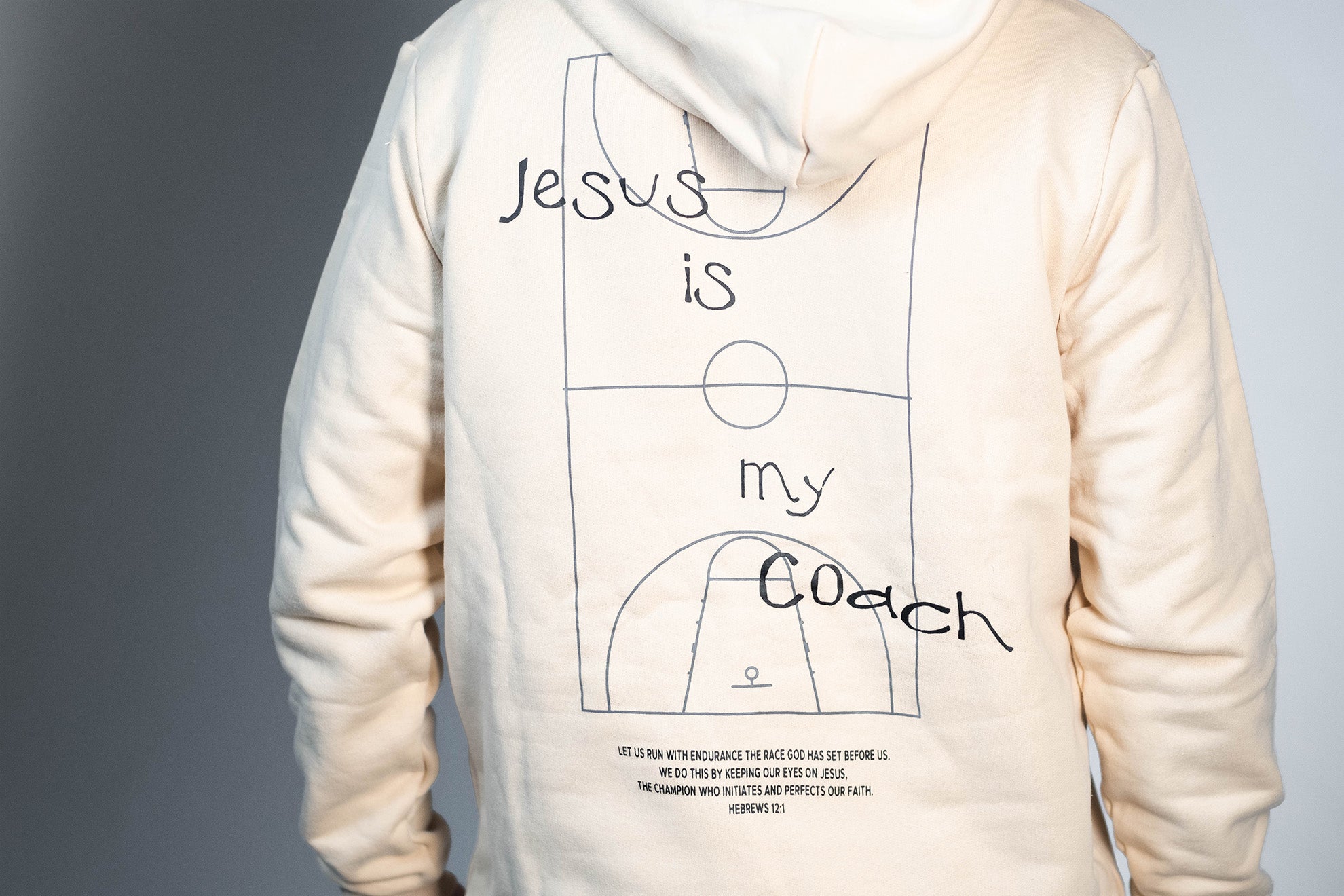 Jesus is my Coach Hoodie - letzte Teile