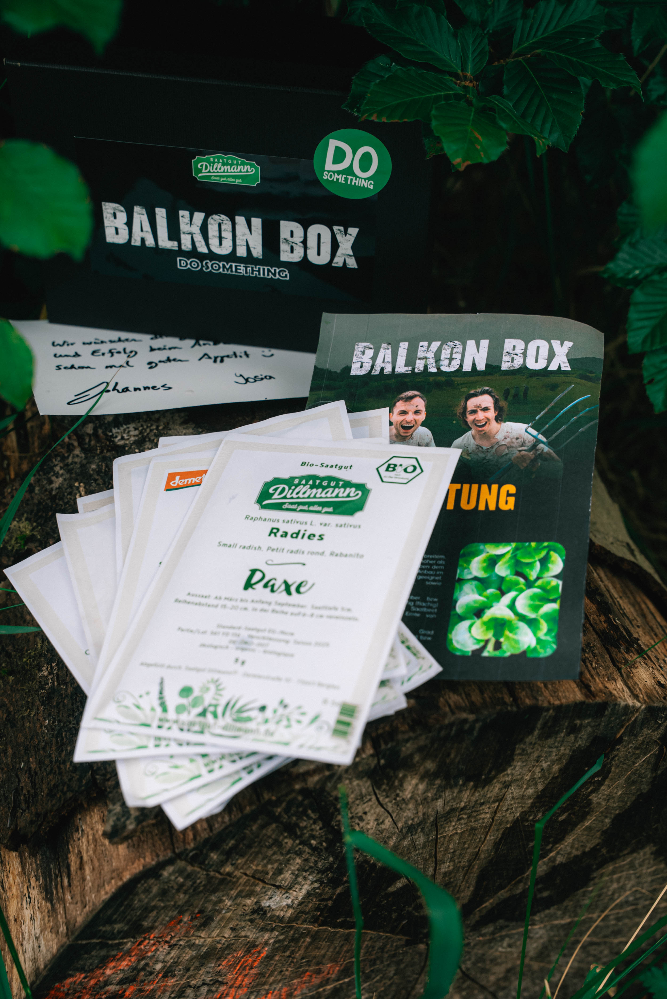 Balkon Saatgutbox - 100 Tage Autark