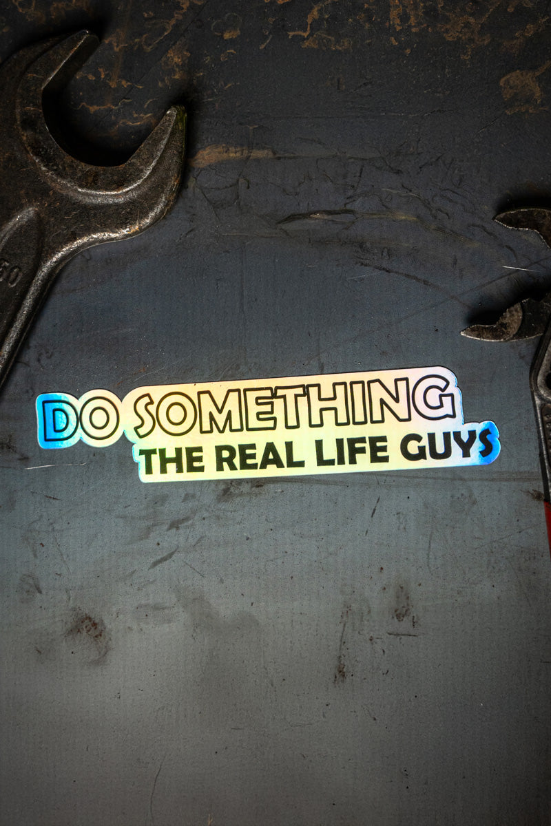 Do Something Holo-Sticker