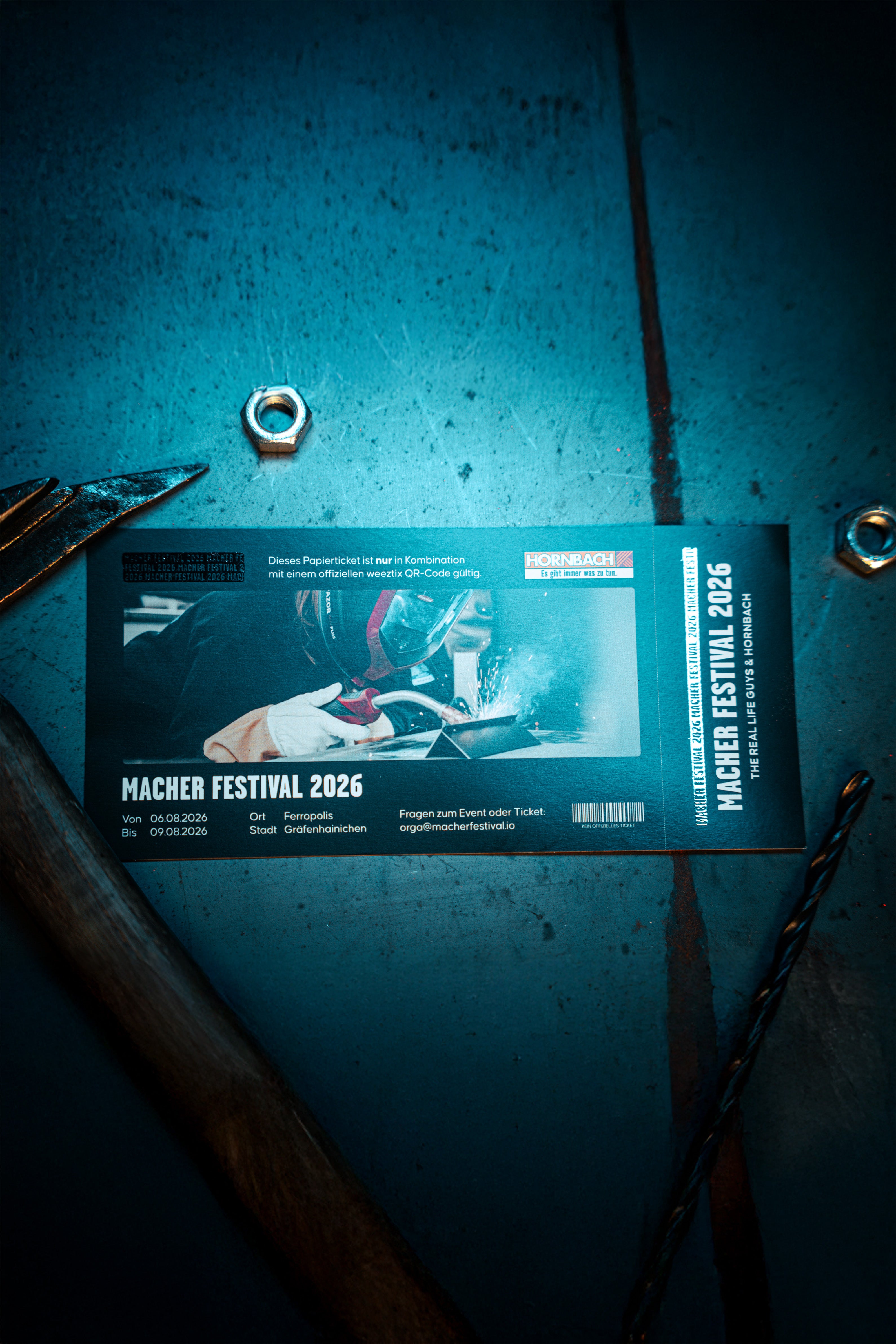 Macher Festival Hardcover-Ticket