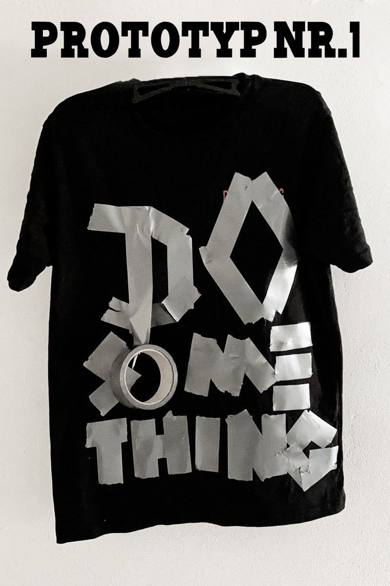 Reflektierendes Duct Tape T-Shirt