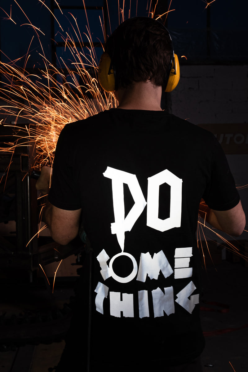 Reflektierendes Duct Tape T-Shirt